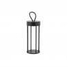 Lámpara portátil LED NALA 4W 2700K 170lm altura 30cm ancho 12cm IP54 interruptor con regulador de intensidad | Negro 11536