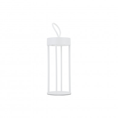 Lámpara portátil LED NALA 4 W 2700 K 170 lm altura 30 cm ancho 12 cm IP54 interruptor con regulador de intensidad | Blanco 11537