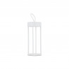 Lámpara portátil LED NALA 4 W 2700 K 170 lm altura 30 cm ancho 12 cm IP54 interruptor con regulador de intensidad | Blanco 11537