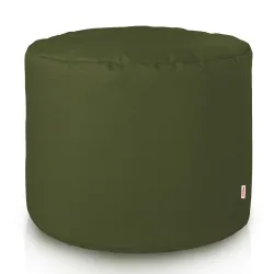 Puff Redondo de Exterior Cilindro - Jardín Outdoor Pro Impermeable