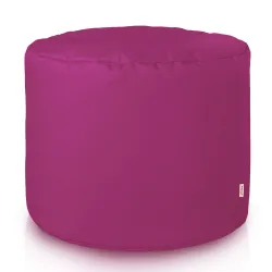 Puff Redondo de Exterior Cilindro - Jardín Outdoor Pro Impermeable