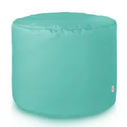 Puff Redondo de Exterior Cilindro - Jardín Outdoor Pro Impermeable