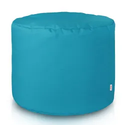 Puff Redondo de Exterior Cilindro - Jardín Outdoor Pro Impermeable