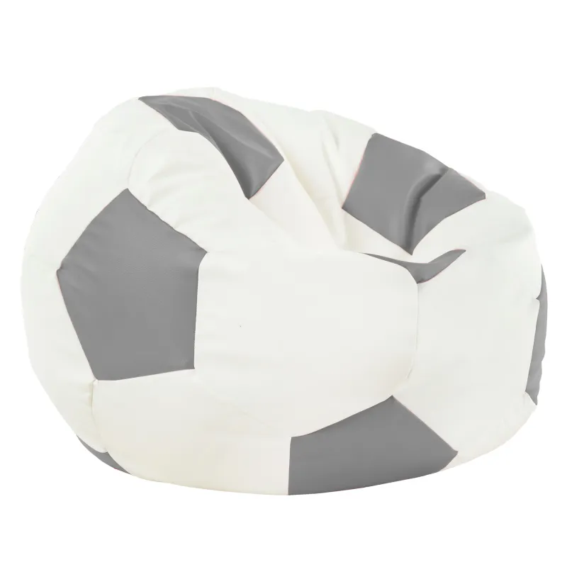 Puff Sillón Pelota de Fútbol XXL Grande - Piel Sintética – vista 11