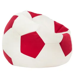 Puff Sillón Pelota de Fútbol para niños - Terciopelo Soft