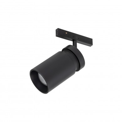 SPOT ZOOM LED 5 W 3000 K 290 lm, ancho 5,7 cm, alto 8,1 cm para barras colectoras NANO-LVM | Negro 11714