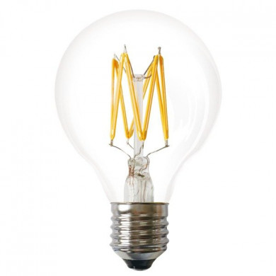 Bombilla LED FILAMENT E27 5W cálida 1800K G95