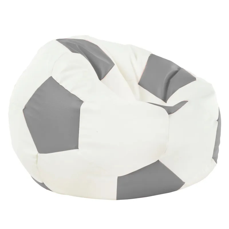 Puff Sillón Pelota de Fútbol XLpara niños - Piel Sintética – vista 10