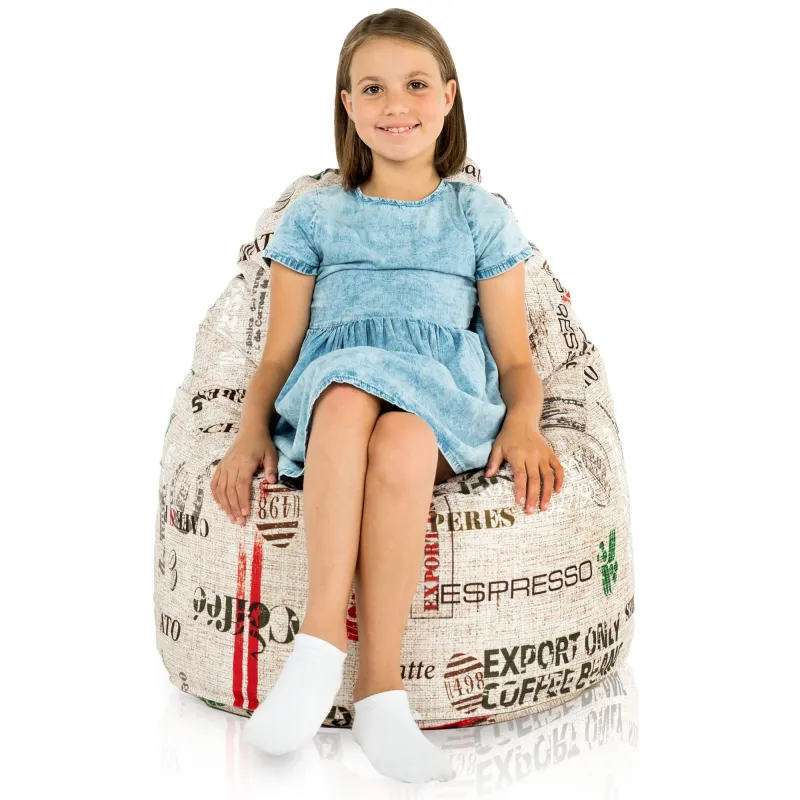 Puff Sillón de Suelo Smart Porto - Tejido Estampado Premium – vista 11