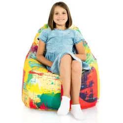 Puff Sillón de Suelo Smart Porto - Tejido Estampado Premium – vista 15