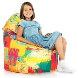 Puff Sillón de Suelo Smart Porto - Tejido Estampado Premium – vista 16