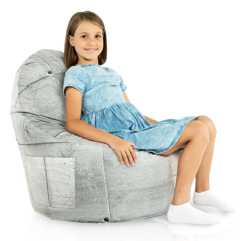 Puff Sillón de Suelo Smart Porto - Tejido Estampado Premium – vista 20