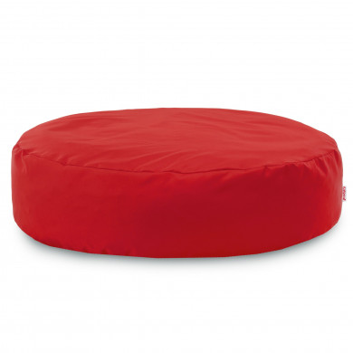 Rojo Almohada Redonda Monaco Exterior nylon