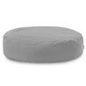 Plateado Almohada Redonda Monaco Exterior nylon