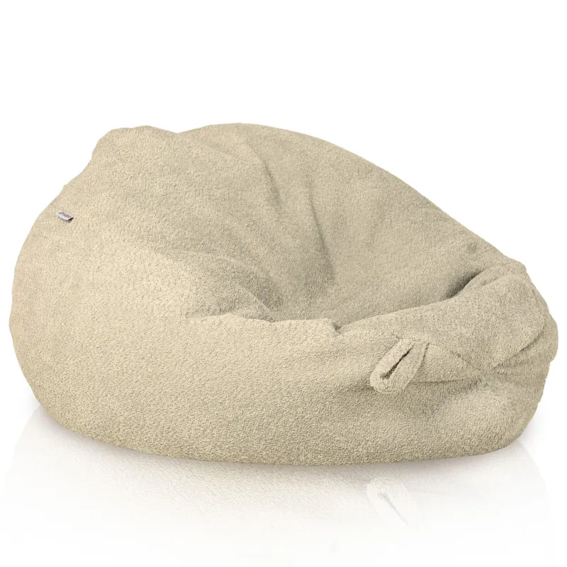 Puff Pera XL Estándar - Borreguito Bouclé – vista 2