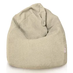 Puff Pera XL Estándar - Borreguito Bouclé – vista 3