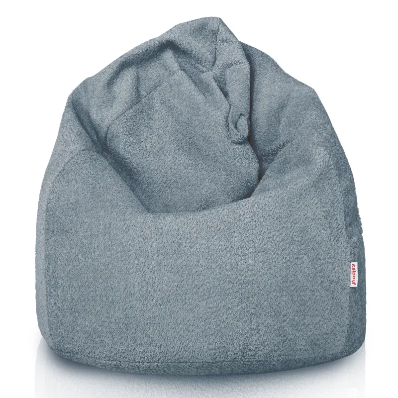 Puff Pera XL Estándar - Borreguito Bouclé – vista 45