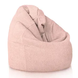 Puff Pera Estándar - Borreguito Bouclé
