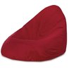 Rojo puff pera Drop XXL terciopelo