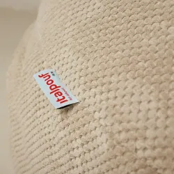 Puff Pera XL Estándar - Terciopelo con Textura Dot – vista 5