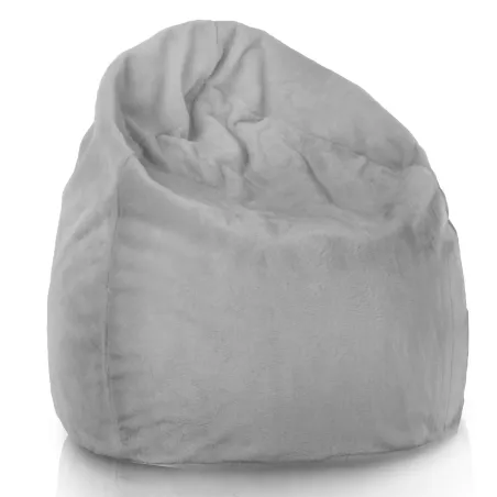 Puff Pera XL Estándar - Pelo Sintético Yeti