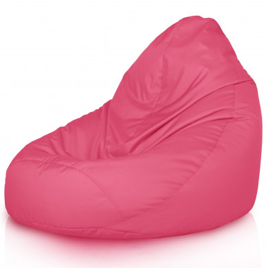 Rosa puff pera Drop XXL nylon