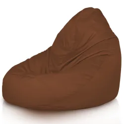 Puff con Respaldo XXL Drop - Outdoor Pro de Exterior Jardín Impermeable