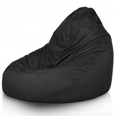 Negro puff pera Drop XXL nylon