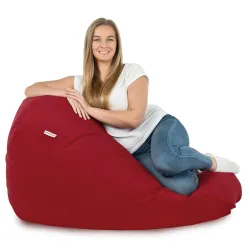 Puff Pera XXL para adultos Gigante - Terciopelo Soft – vista 43