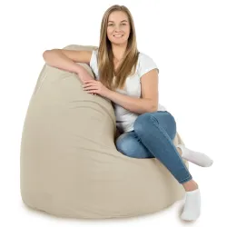 Puff Pera XXL para adultos Gigante - Terciopelo Soft – vista 40