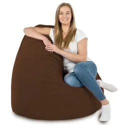 Puff Pera XXL para adultos Gigante - Terciopelo Soft – vista 45
