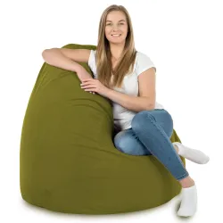 Puff Pera XXL para adultos Gigante - Terciopelo Soft – vista 58