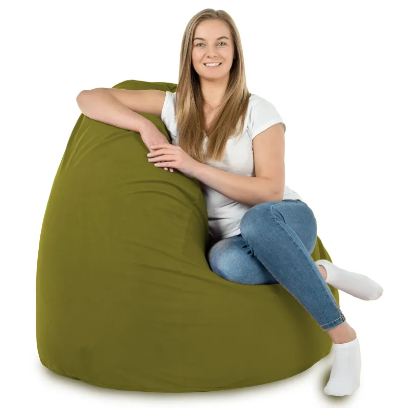 Puff Pera XXL para adultos Gigante - Terciopelo Soft – vista 58