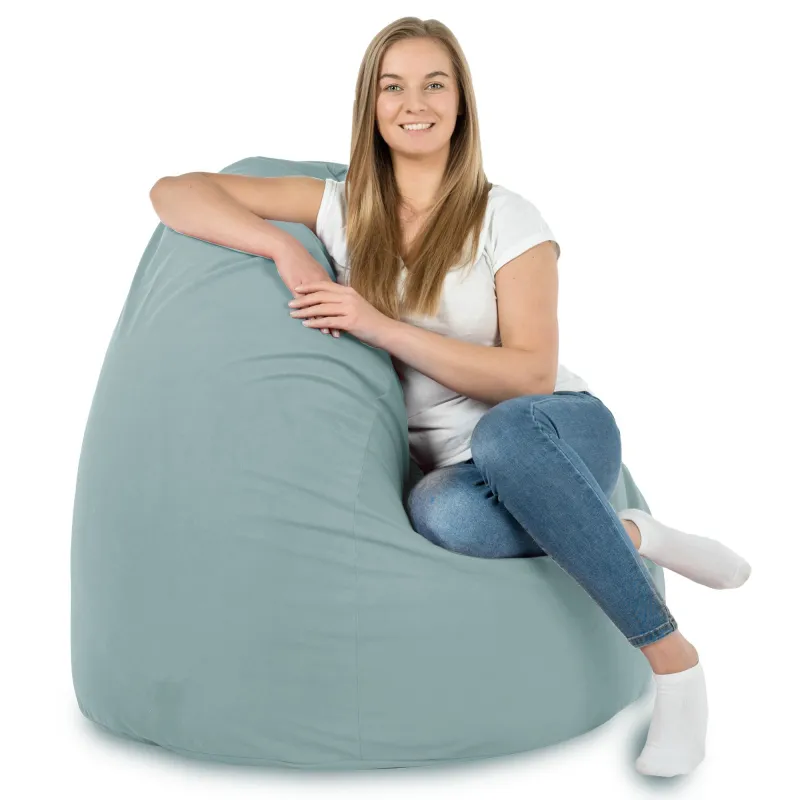 Puff Pera XXL para adultos Gigante - Terciopelo Soft – vista 63