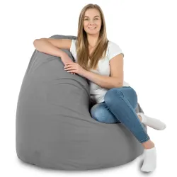Puff Pera XXL para adultos Gigante - Terciopelo Soft – vista 79