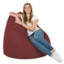 Puff Pera XXL para adultos Gigante - Piel Sintética – vista 13