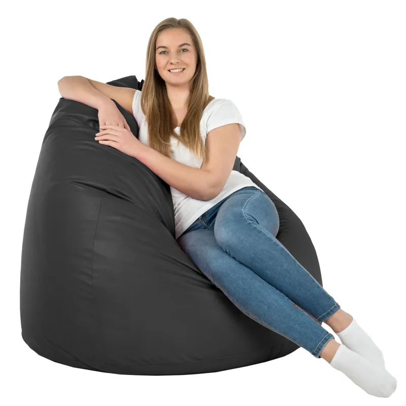 Puff Pera XXL para adultos Gigante - Piel Sintética – vista 28