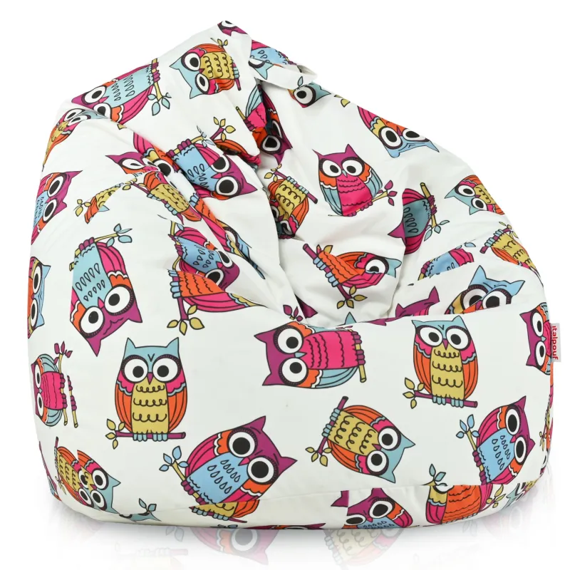 Puff Pera XXL para adultos Gigante - Tejido Estampado Premium – vista 6