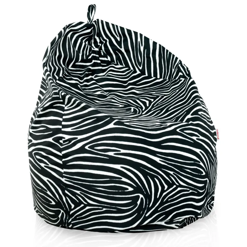 Puff Pera XXL para adultos Gigante - Tejido Estampado Premium – vista 40