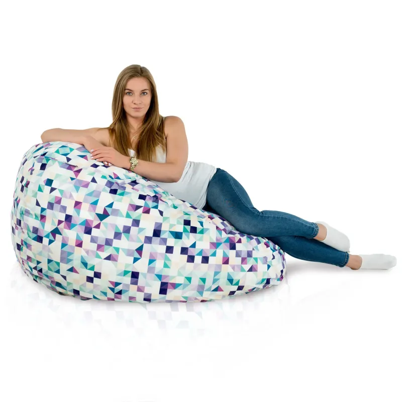 Puff Pera XXL para adultos Gigante - Tejido Estampado Premium – vista 49