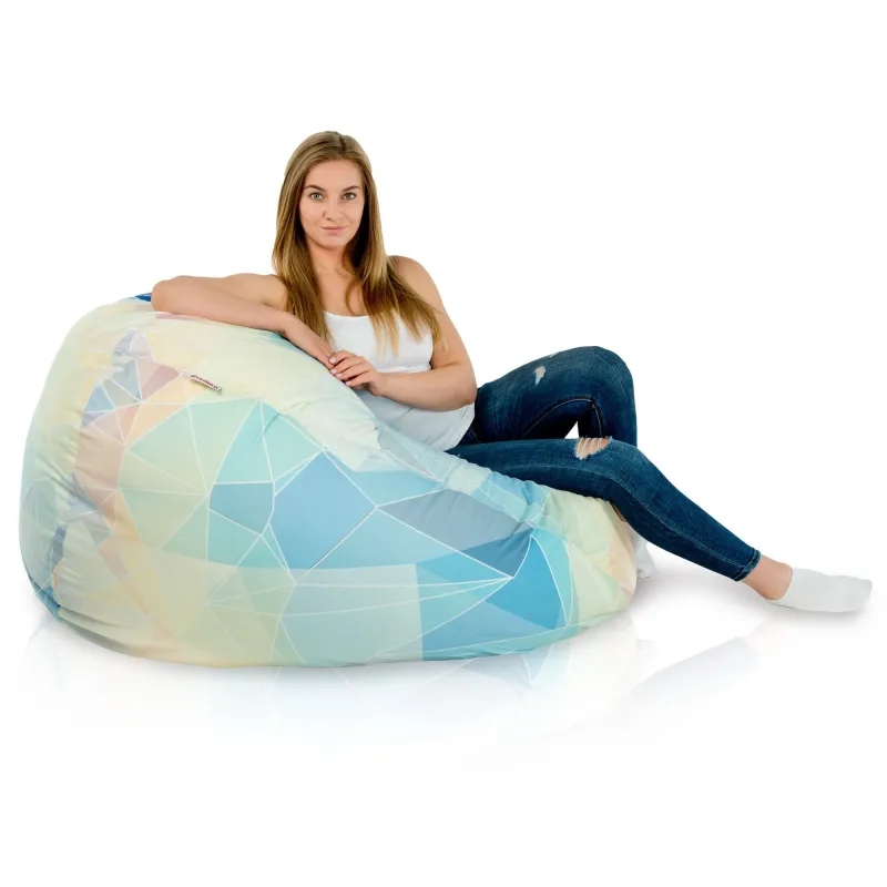 Puff Pera XXL para adultos Gigante - Tejido Estampado Premium – vista 59
