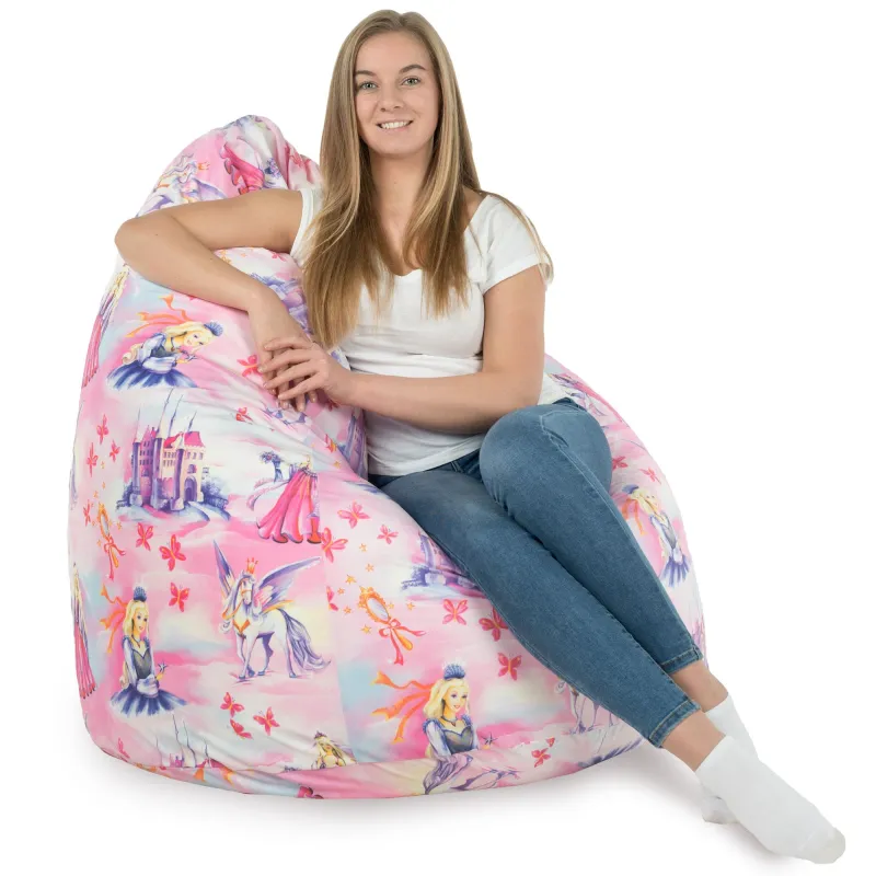 Puff Pera XXL para adultos Gigante - Tejido Estampado Premium – vista 65