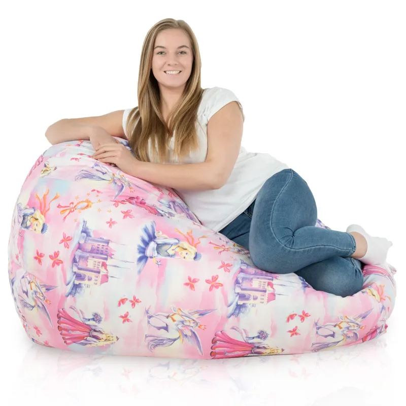 Puff Pera XXL para adultos Gigante - Tejido Estampado Premium – vista 66