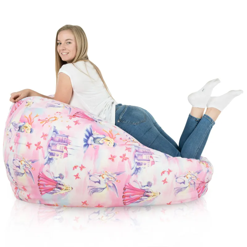 Puff Pera XXL para adultos Gigante - Tejido Estampado Premium – vista 67