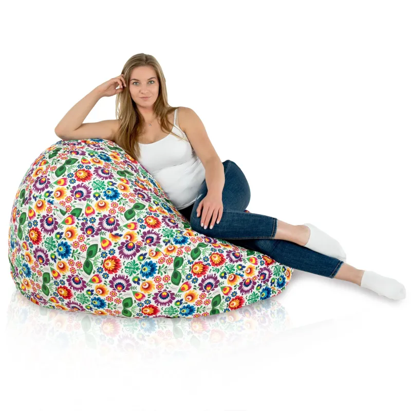 Puff Pera XXL para adultos Gigante - Tejido Estampado Premium – vista 89