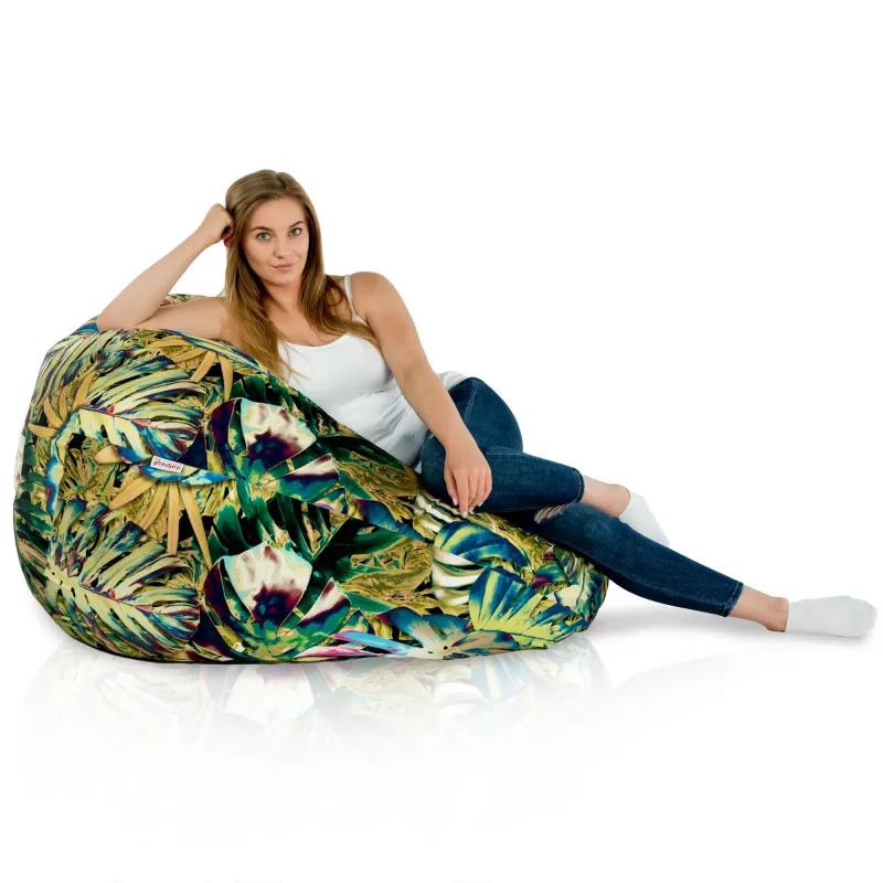 Puff Pera XXL para adultos Gigante - Tejido Estampado Premium – vista 104