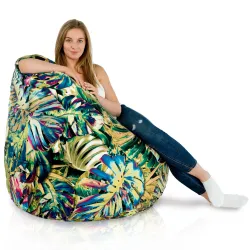 Puff Pera XXL para adultos Gigante - Tejido Estampado Premium – vista 105