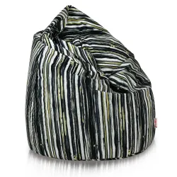 Puff Pera para niños - Tejido Estampado Premium