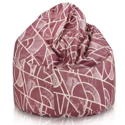 Puff Pera L para niños - Tejido Estampado Premium – vista 126