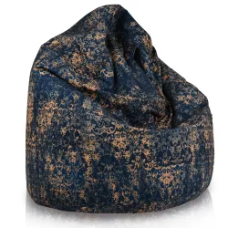 Puff Pera para niños - Tejido Estampado Premium